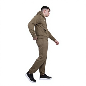 Premium Quality Unisex Tracksuit <b>Set</b> Soft Fabric Pullover Hooded Top <b>Matching</b> <b>Jogger</b> Pants Casual Loungewear Multiple Sizes - Product Image 2