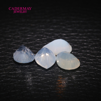 Cadermay Nouveau Produit 2026 Quartz Lacté Naturel Forme Poire 4x6mm à 13x18mm Pierre Précieuse en Cristal Taille Brillante en Stock