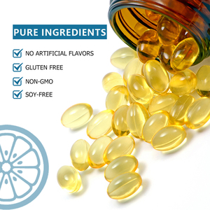 Complément alimentaire pour la santé osseuse, vitamine D3 K2 naturelle en gélules molles avec huile de coco biologique, favorise l'absorption du calcium, gélules molles - Product Image 6