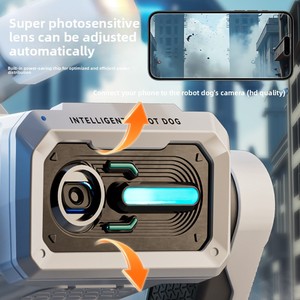 Robot Chien Intelligent IA avec Caméra, Programmation par Intelligence Artificielle, Jouet Éducatif en Plastique Électrique pour Enfants, Cadeau du Nouvel An - Product Image 4