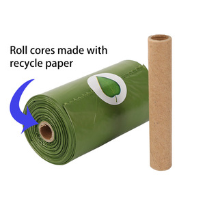 Bolsas para excremento de perro de alta calidad al por mayor con logotipo personalizado, ecológicas, verdes, biodegradables, clasificadas como biodegradables, para desechos de <span class=keywords><strong>perros</strong></span>. - Product Image 2