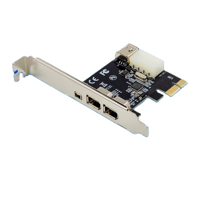 PCIe X1 VT6315 IEEE1394A 3+1 FireWire Capture Card in Stock