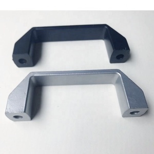 Industrial 90/120/180mm Aluminum <strong>Door</strong> Handle Square Silver/Black Handle for Outdoor Aluminum Profile Frame for Cabinet Kitchen - Product Image 5
