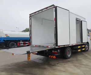Camión Refrigerado Dongfeng <span class=keywords><strong>con</strong></span> <span class=keywords><strong>Plataforma</strong></span> Hidráulica de Carga - Product Image 4