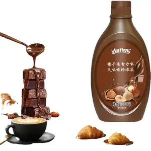 Anran Voedselfabriek Concentraat Chocoladepasta Saus Jam Voor Dessert Ontbijttaart Winkel