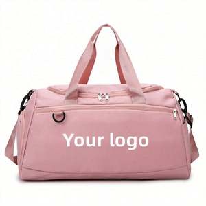 Sac de sport personnalisé avec logo imprimé, en tissu Oxford durable, compartiment à chaussures, pour hommes et femmes, MOQ 10 pièces - Product Image 4
