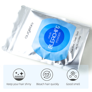Venta al por mayor Augeas Tinte estilo permanente decoloración rápida sin polvo tinte Color nivel 9 polvo para blanquear el cabello para salón - Product Image 5