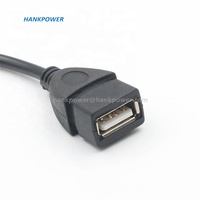 Kabel Data Mini USB OTG Kabel Micro USB ke USB Female Kabel Adaptor OTG Tipe C