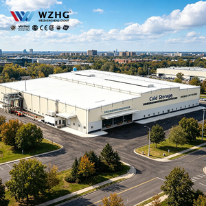 Bâtiment de logistique à chaîne du froid multifonctionnel, ignifuge PIR B1, préférence des constructeurs, installation rapide, pour utilisateurs industriels - Product Image 1