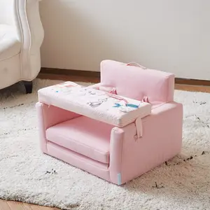 Asweets Pluche Ondersteuning Sofa Stoel Drukke Board Baby Sofa Kinderen Activiteit Leren Zitten Sofa Stoel