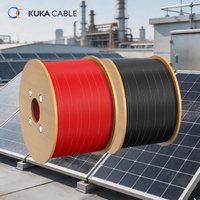 25mm-70mm Hochwertige EN50618 H1Z2Z2-K Solar-DC-Kabel 1,5kV Verzinntes Kupfer XLPO TÜV-Zertifiziert LSZH UV-Beständig