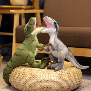 Juguete de Peluche de Tiranosaurio Rex Simulado de Navidad, Muñeco de Dinosaurio, Juguete de Peluche de Anquilosaurio, Juguete de Peluche de Plesiosaurio, Decoración de Regalo para Niños - Product Image 4