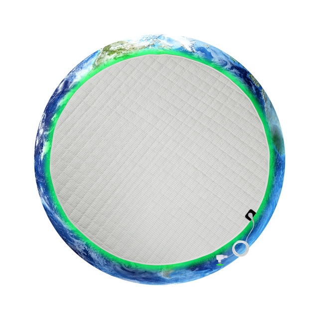 Custom Color Soft Cotton Grounding Mat with Silver Fiber Comfort for Sleep Grounding Earthing Mat in Custom Size