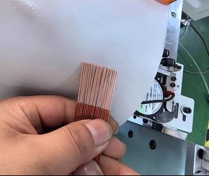 Tagliacavi smaltato multifunzione per la lavorazione di fili di rame di trasformatori e motori elettronici - Product Image 5