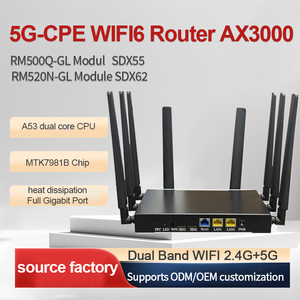 <span class=keywords><strong>Router</strong></span> CPE SDX62 AX3000 MTK7891 WIFI6 5G, Módulo RM520N-GL, Ranura Dual SIM, <span class=keywords><strong>Router</strong></span> Inalámbrico Wifi, Punto de Acceso Móvil - Product Image 2