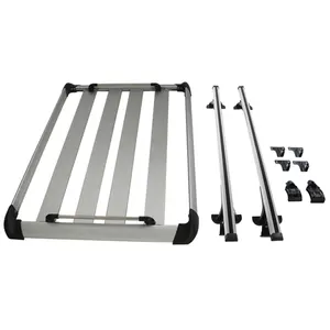 Phụ Kiện Xe Hơi Phổ SUV Bạc Màu Đen Phổ Mỏng Roof Rack