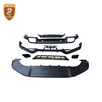 Tech Style voiture accessoires pièces pare-chocs avant arrière Difduser lèvre Spoiler Kits de carrosserie pour Porsche Cayenne 9Y0 18 +