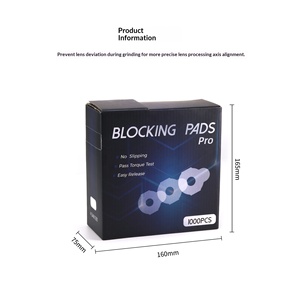 Almohadillas Antideslizantes para Lentes con Recubrimiento Superhidrófobo, Almohadillas de Borde Antirrotación Premium para Máquinas Nidek <span class=keywords><strong>Essilor</strong></span> - Product Image 2