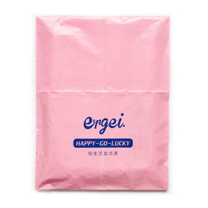 Custom Mailing Bags for Clothes Boutique Matte Black Pink Shipping Package Mailer Bag Thank you Poly Mailers handle