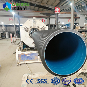 Tubo de Drenagem Corrugado de Plástico HDPE Preto de Grande Diâmetro 700mm, Preços de Tubos de Drenagem de 16 Polegadas - Product Image 6