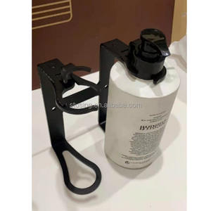 Kunden spezifische abschließbare Wand halterung <span class=keywords><strong>Shampoo</strong></span>-Halter und Hands eifen spender Hotel-und Badezimmer halterung für Flüssigseifen-<span class=keywords><strong>Shampoo</strong></span> flasche - Product Image 3