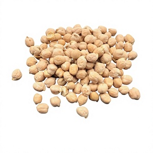 Kacang Kapri Organik Kabuli Putih Murni Berkualitas Makanan 50kg Per Kantong Kering Label Pribadi