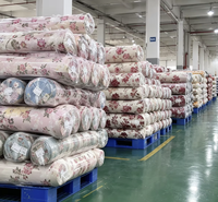 En promotion : Tissu microfibre tissé de qualité supérieure, poids moyen, motif à carreaux gaufré, anti-boulochage, résistant à l'abrasion, 100 % polyester pour la maison