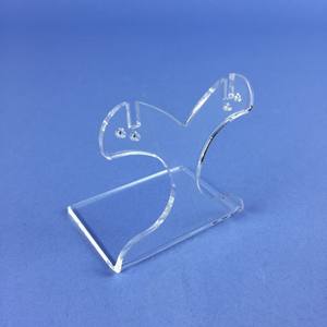 Y รูปเครื่องประดับอะคริลิคต่างหูขาตั้ง Perspex ที่วางต่างหู Y รูปร่างสไตล์ต่างหูเดี่ยวหู<span class=keywords><strong>ส</strong></span><span class=keywords><strong>ตั๊</strong></span><span class=keywords><strong>ด</strong></span>ตู้โชว์ - Product Image 1