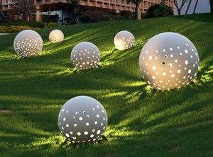 IP65 moderne LED décoratif <span class=keywords><strong>extérieur</strong></span> cour <span class=keywords><strong>Globe</strong></span> lumière étanche paysage <span class=keywords><strong>lampadaire</strong></span> <span class=keywords><strong>pour</strong></span> jardin pelouse projecteur - Product Image 2