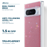 Étuis de téléphone portable en résine TPU PC Aikusu, résistants aux chocs, pour Pixel 7 Pro, coque de téléphone résistante aux chocs, transparente, pour Pixel 8, Pixel 6, coque en tissu