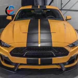 Expédition rapide 2018-2023, pare-chocs avant en matériau FRP, pare-chocs avant Cobra, grand kit carrosserie adapté à la nouvelle version de la Ford <span class=keywords><strong>Mustang</strong></span> - Product Image 5