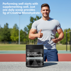 1 livre de créatine monohydrate micronisée OEM en <span class=keywords><strong>poudre</strong></span> 500g – Complément sportif favorisant la croissance musculaire, la récupération, la force et la concentration - Product Image 5