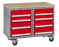 JZD boîte à outils mécanique armoire à rouleaux tiroir de rangement en acier de haute qualité pour les outils carrello porta atunzzi robuste