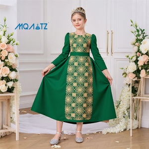 In Stock Amazon Evening Dress Natural Waistline, V-Neck Design | Alibaba.com