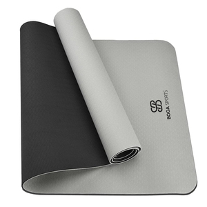 Estera de <span class=keywords><strong>yoga</strong></span> TPE de alto contenido con logotipo de embalaje de diseño personalizado antideslizante de doble cara respetuosa con el medio ambiente - Product Image 1