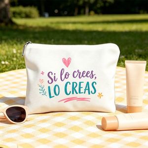 Bolsa de Maquillaje con Eslogan Inspirador para Mamá, Hijas y Amigas, Regalo Ideal para Viajes, Cumpleaños y Uso Diario, Bolsa de Regalo para Mujeres - Product Image 6