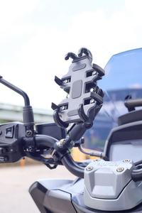 Soporte Universal para Teléfono de Motocicleta, Soporte para Manillar de Bicicleta, Antivibración, Rotación de 360 Grados, Soporte Móvil para iPhone - Product Image 6