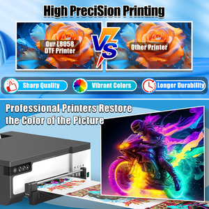 Cabezal de Impresión Xp600 Y K M C W para Impresora DTF L8058, Rollo de Película PET de 21*100M, Diseño para Impresión Personalizada en Tela, Camisetas y Algodón - Product Image 4