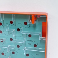 Jeu de labyrinthe à billes créatif en gros, jouet DIY anti-stress en plastique, jeu éducatif de bureau pour enfants