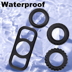 Nuevo anillo de silicona para adultos, juguete para pene, juegos para parejas, máquina de agrandamiento de erección para un juguete sexual para adultos más fuerte y más duro - Product Image 5