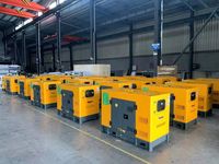 JSST Leiser Dieselgenerator 11kW 13kW 16kW 14kVA 16 kVA 20 kVA Offener Rahmen 60Hz 480V Nennspannung