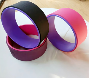 Roue du <span class=keywords><strong>Dharma</strong></span> de jambe maigre à dos ouvert Entraîneur musculaire abdominal anti-pression pour débutants - Product Image 5