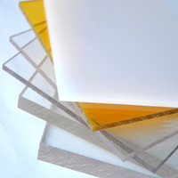 Plaques en polycarbonate transparentes, durables, écologiques, avec revêtement anti-UV, longueur personnalisable, plaques PC gaufrées pour serre
