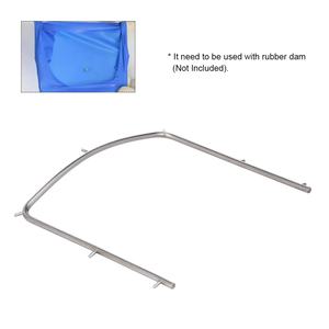 In Acciaio Inox Dentale Diga di Gomma Supporto Del Telaio Diga di Gomma Barriera Staffa di Supporto Materiali di Laboratorio Dentale Strumento - Product Image 3