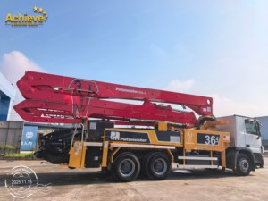 ベストセラーのPUTZMEISTER M36-4Z再生高品質ベンツトラックコンクリートポンプ車 - Product Image 2