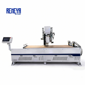 Machine de fraisage CNC commerciale pour perçage de serrures de porte, gabarit de guidage pour plaque de protection et charnière, moteur 220V avec garantie de plus de 5 ans - Product Image 1