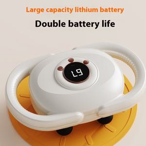 Pistola eléctrica de masaje de relajación muscular para piernas y hombros, masajeador de Fascia de terapia de percusión profunda de 6 cabezales - Product Image 6