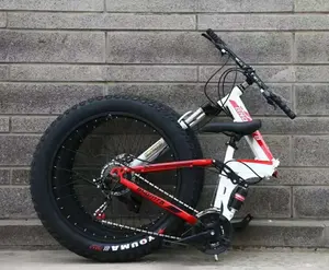 True fashion beach fat bike/ Popular fat tire snow bicycle/ big tire 26*4.0 mountain cycle