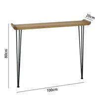 Pieds de table en métal de type araignée, base robuste de style industriel pour table à manger