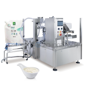 Máquina de Llenado y Envasado para Líquidos Viscosos Tipo Pasta, Mezclas Agua-Aceite, Salsas de Miel y Productos Envasados en Bolsas - Product Image 1